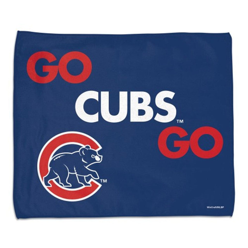 Bath Misc Chicago Cubs Towel Rally Style W Design Alternate Design 099606264992