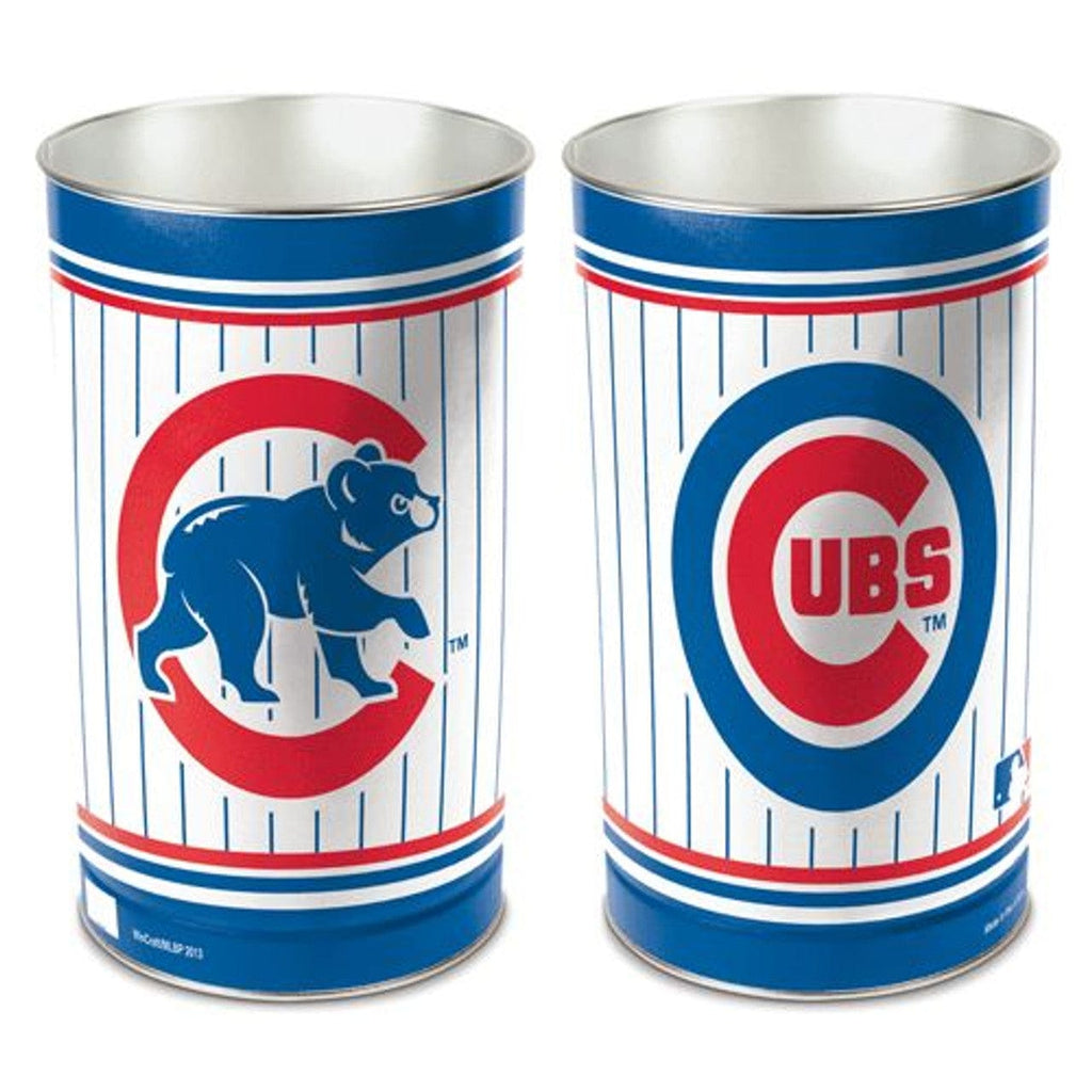 Wastebasket Chicago Cubs Wastebasket 15 Inch 010943810468