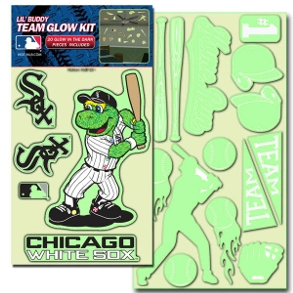 Chicago White Sox Chicago White Sox Decal Lil Buddy Glow in the Dark Kit CO 681620250078