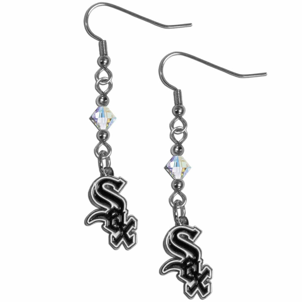 Chicago White Sox Chicago White Sox Earrings Fish Hook Post Style CO 754603337765