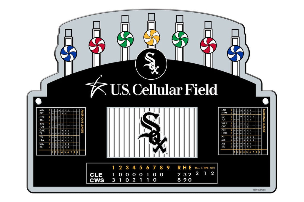 Chicago White Sox Chicago White Sox Sign 12x18 Plastic US Cellular Field CO 023245300858