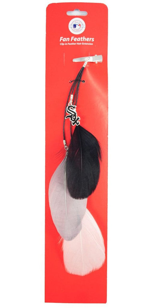 Chicago White Sox Chicago White Sox Team Color Feather Hair Clip CO 686699154486