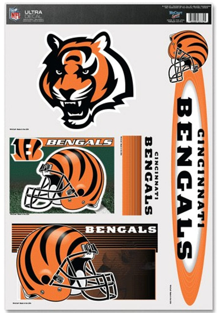 Decal 11x17 Multi Use Cincinnati Bengals Decal 11x17 Multi Use 032085037725