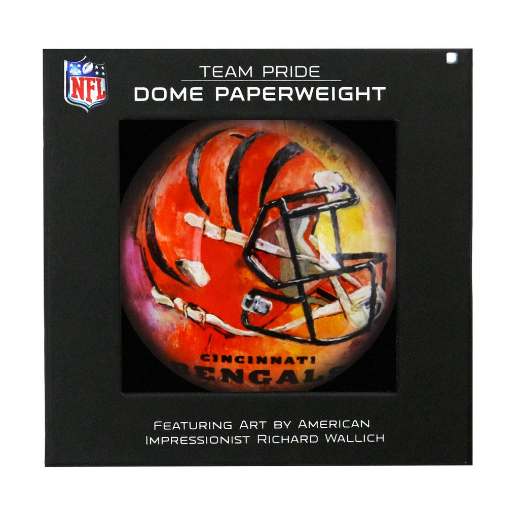 Paperweight Domed Cincinnati Bengals Paperweight Domed 810079446254