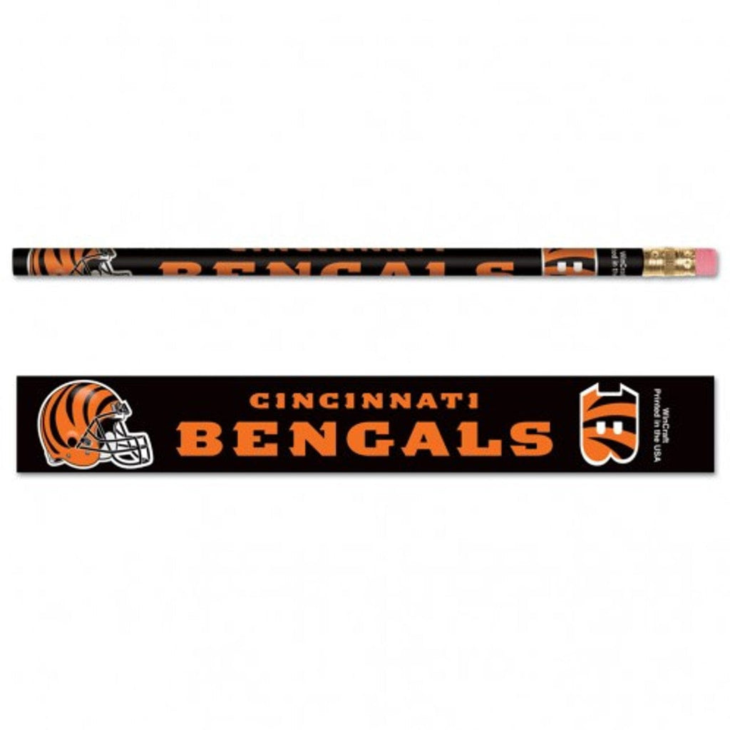 Pencil 6 Pack Cincinnati Bengals Pencil 6 Pack 032085155016