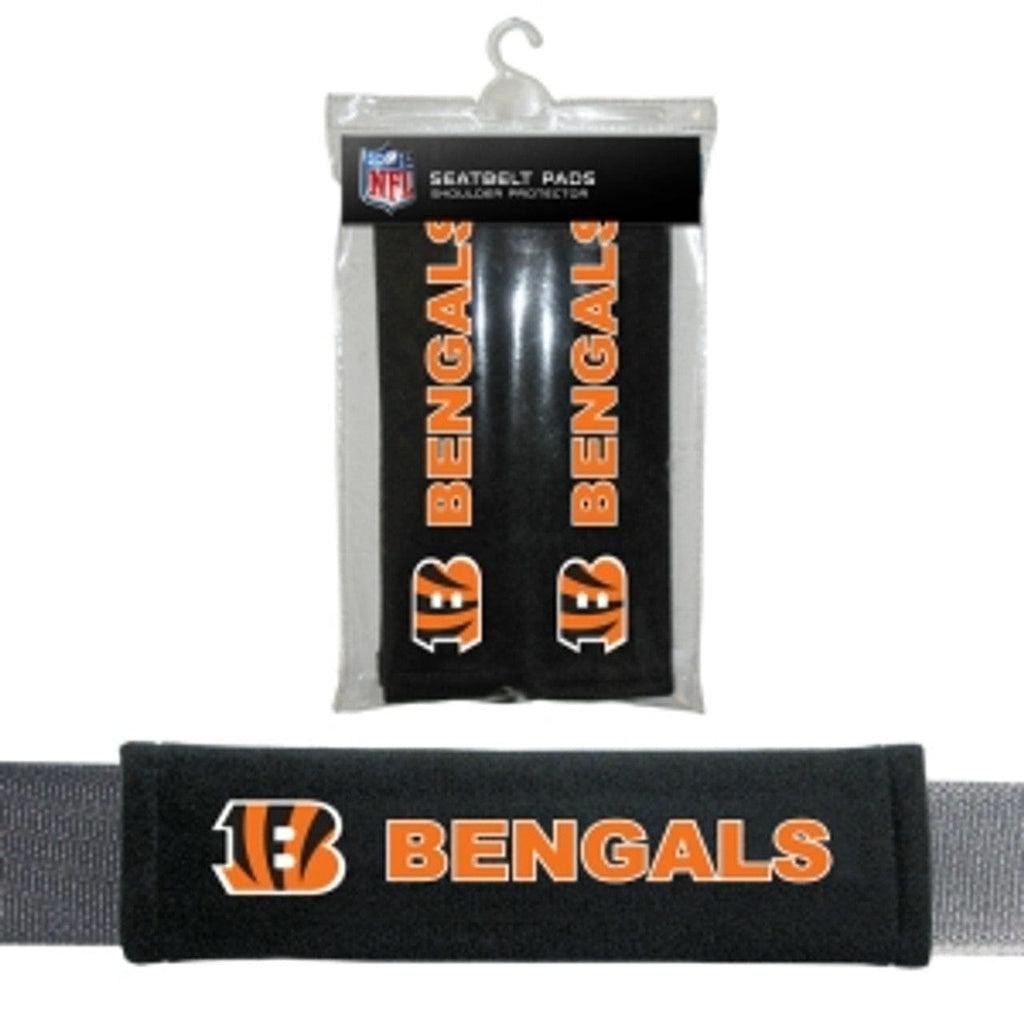 Cincinnati Bengals Cincinnati Bengals Seat Belt Pads CO 023245967181