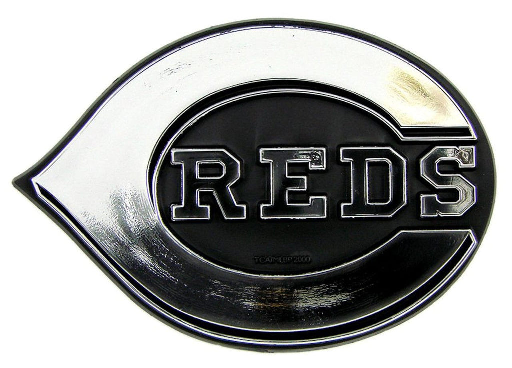 Auto Emblem Chrome Cincinnati Reds Auto Emblem - Silver - Special Order 681620530889