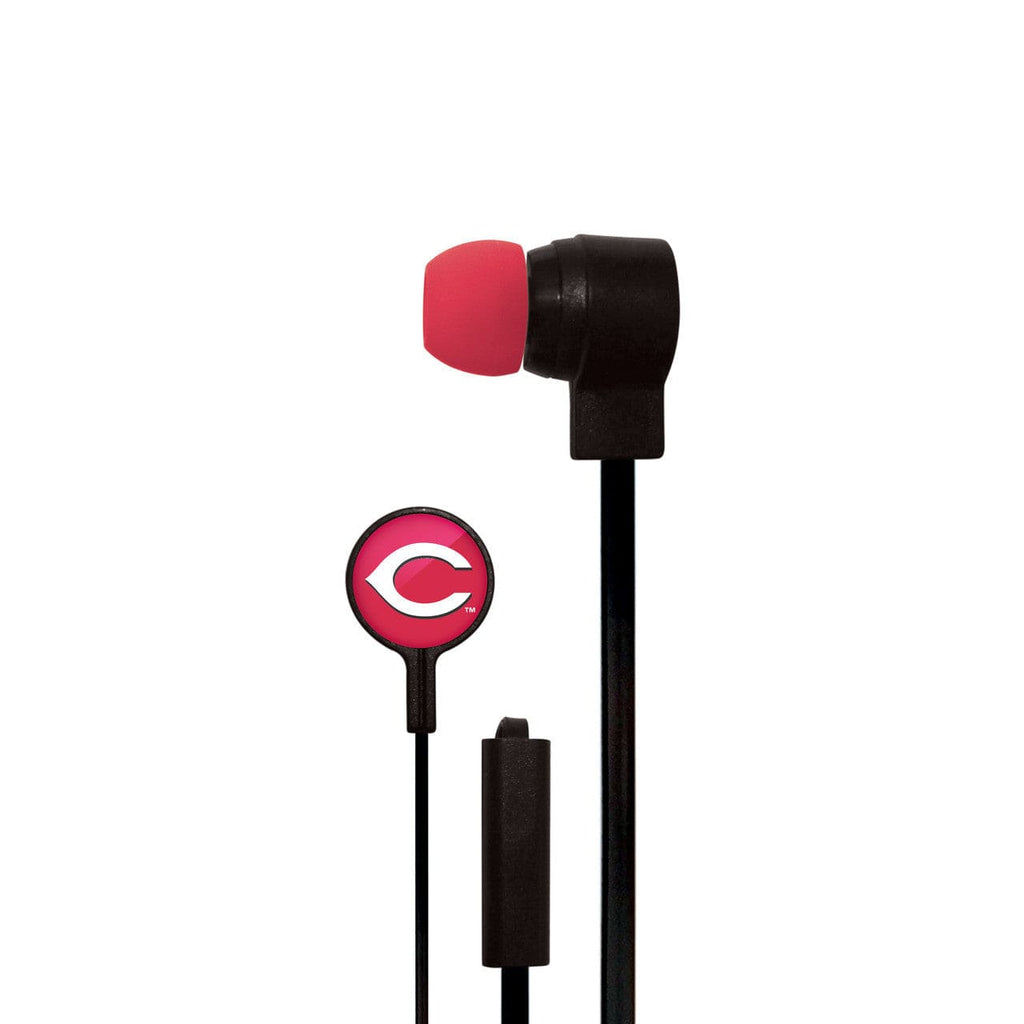 Cincinnati Reds Cincinnati Reds Big Logo Ear Buds CO 758302983728