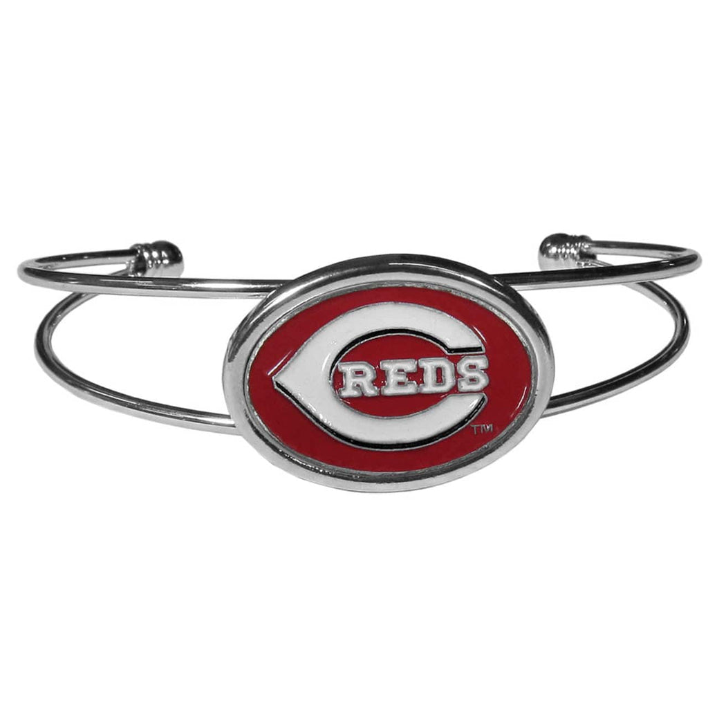 Cincinnati Reds Cincinnati Reds Bracelet Double Bar Cuff CO 754603665110