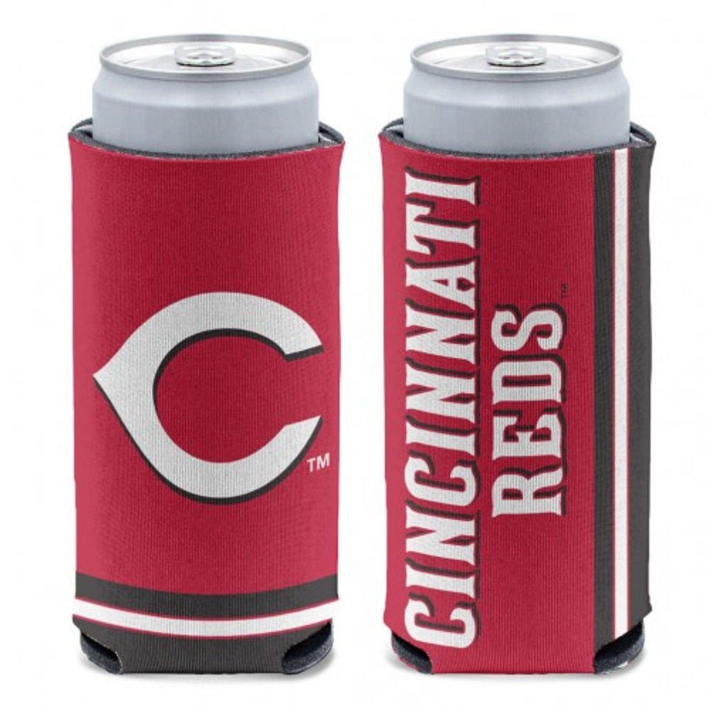 Slim Can Coolers Cincinnati Reds Can Cooler Slim Can Design 194166087880