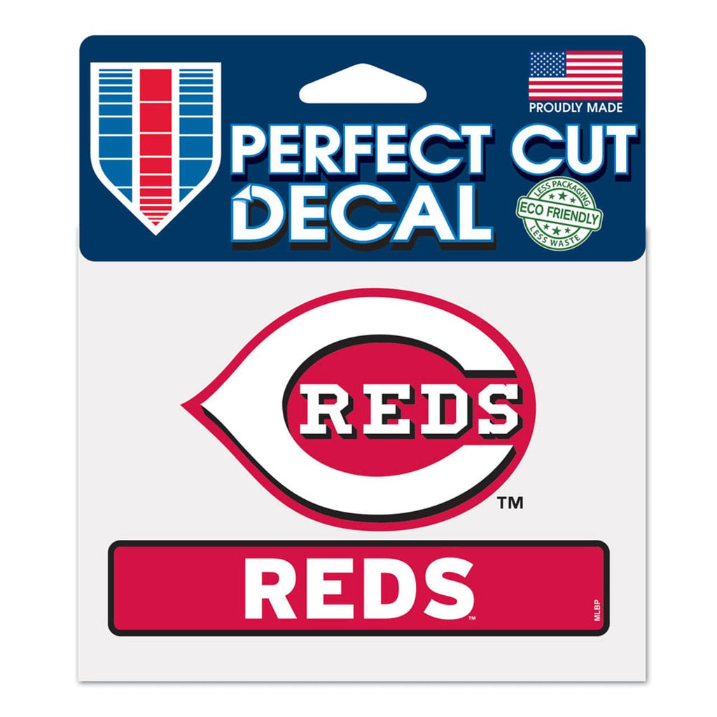 Decal 4.5x5.75 Perfect Cut Color Cincinnati Reds Decal 4.5x5.75 Perfect Cut Color - Special Order 032085178466