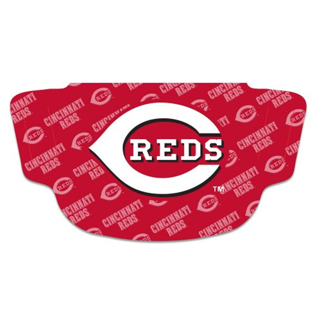 Face Mask Fan Gear Cincinnati Reds Face Mask Fan Gear 194166159938