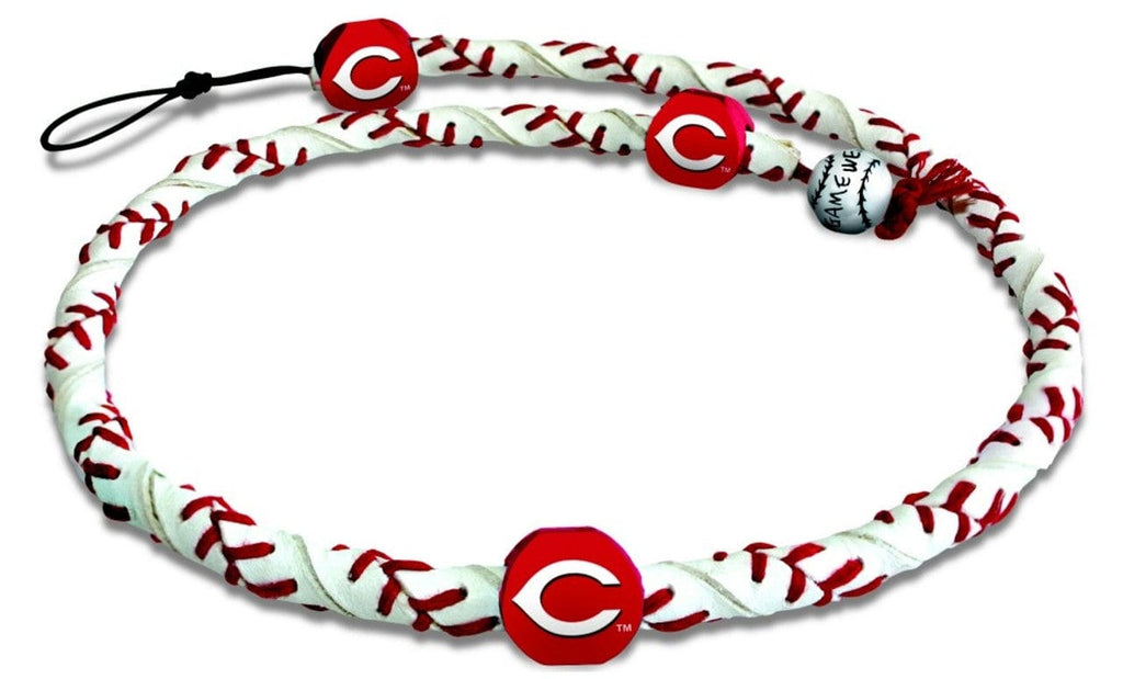 Cincinnati Reds Cincinnati Reds Necklace Frozen Rope Baseball CO 844214025172