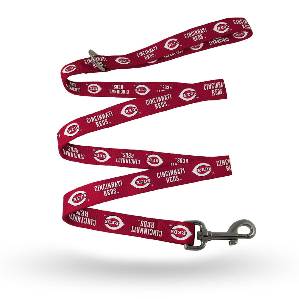 Pet Fan Gear Leash Cincinnati Reds Pet Leash Size L/XL 767345330246