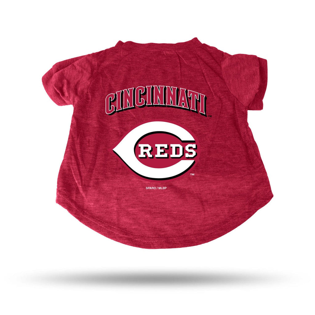 Pet Tee Shirt Cincinnati Reds Pet Tee Shirt Size L 767345323002