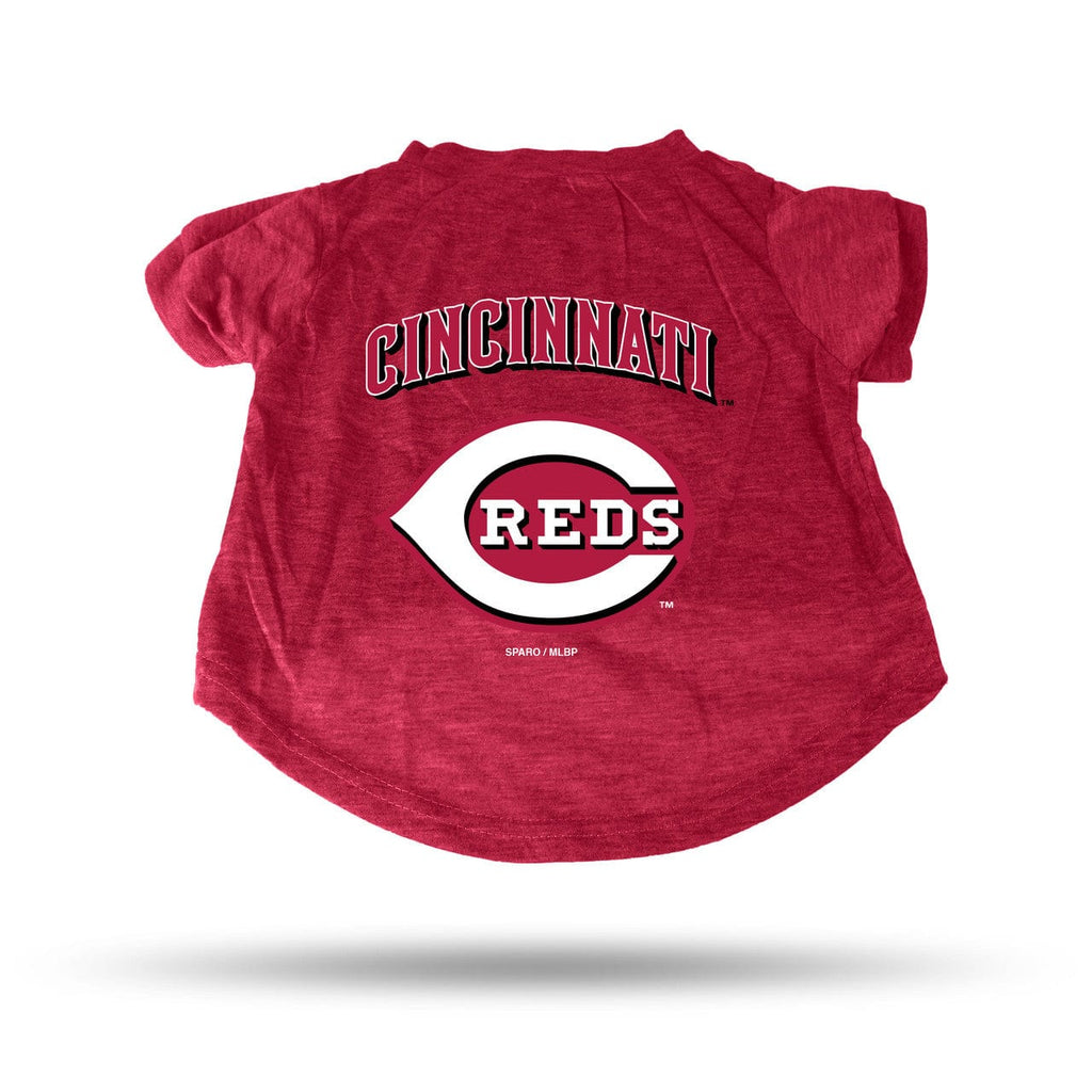 Pet Tee Shirt Cincinnati Reds Pet Tee Shirt Size M 767345322074