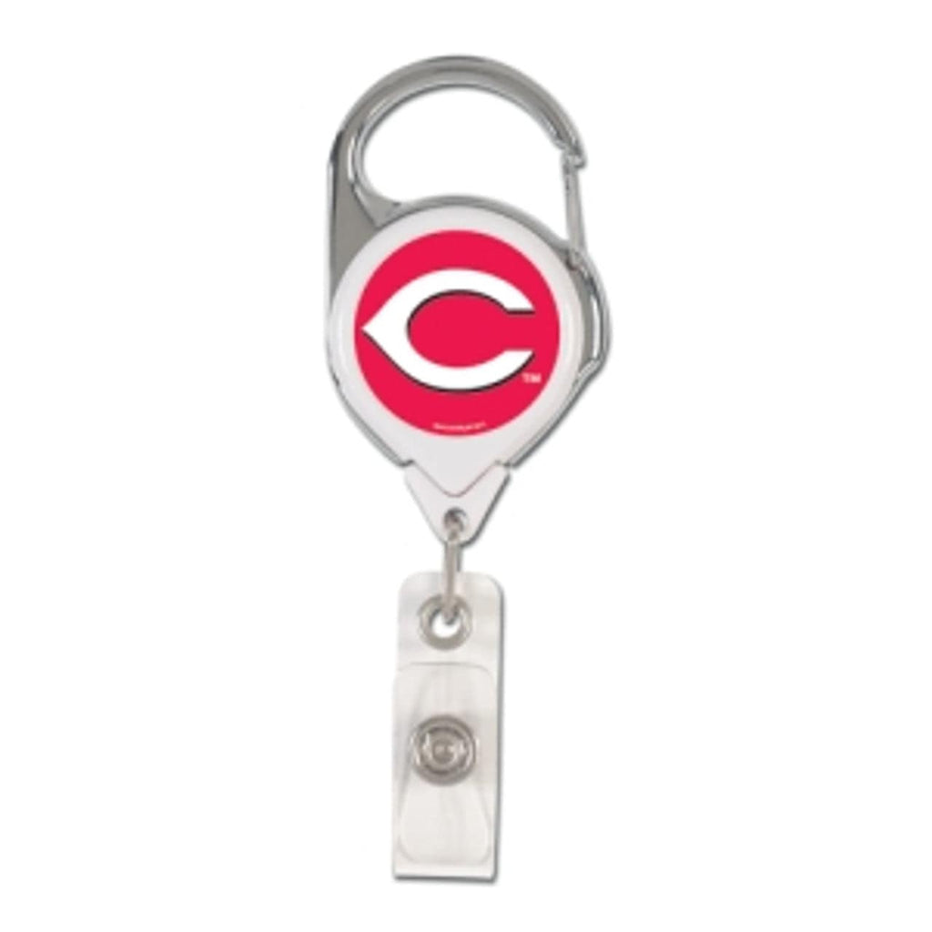 Badge Holders Cincinnati Reds Retractable Premium Badge Holder 032085470256