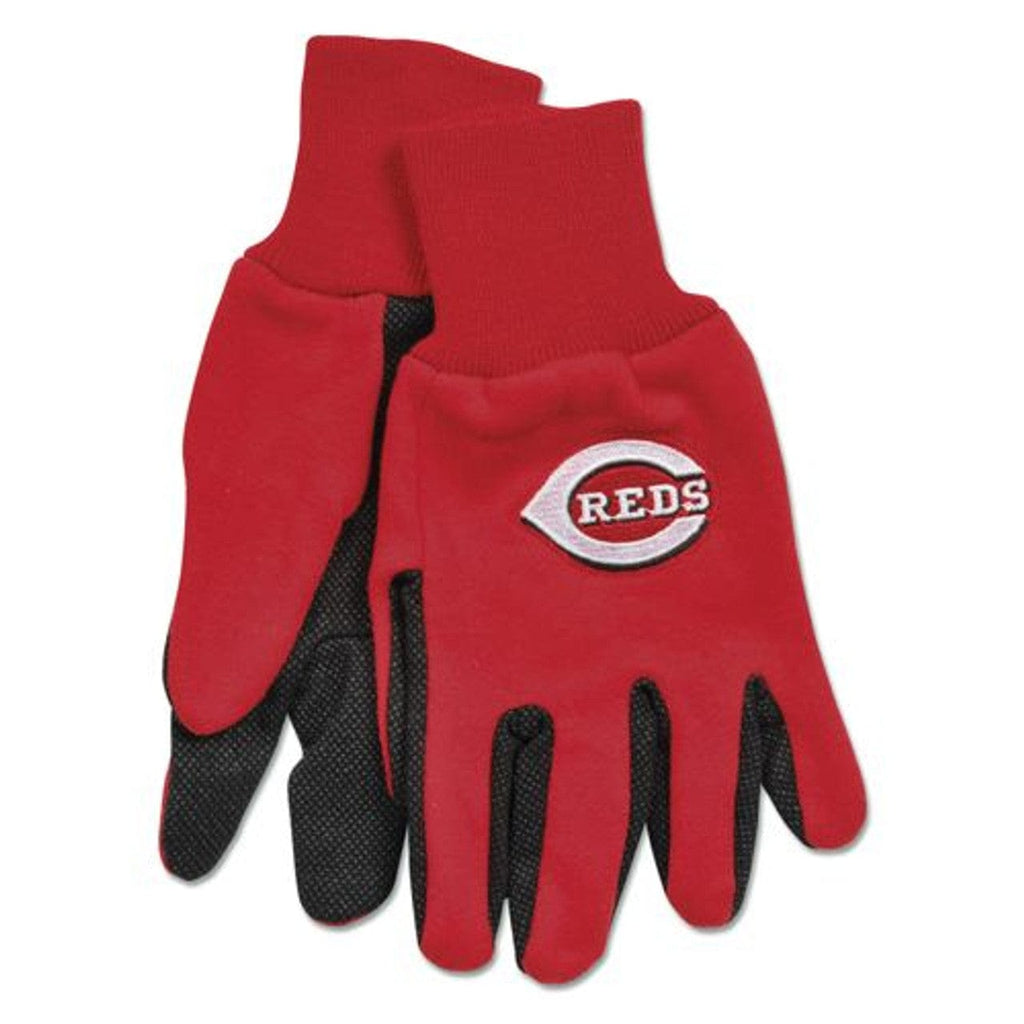 Gloves Cincinnati Reds Two Tone Gloves - Adult Size - Special Order 099606940650