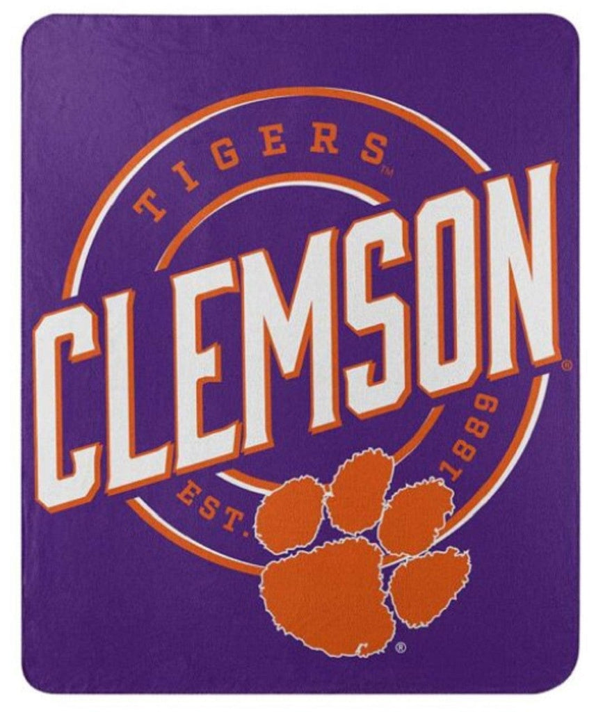 Blankets Fleece Clemson Tigers Blanket 50x60 Fleece Campaign Design 190604275673