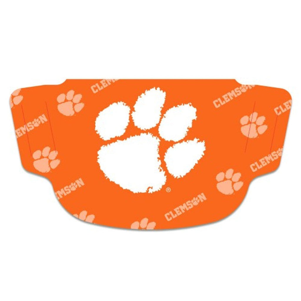 Face Mask Fan Gear Clemson Tigers Face Mask Fan Gear 194166152526