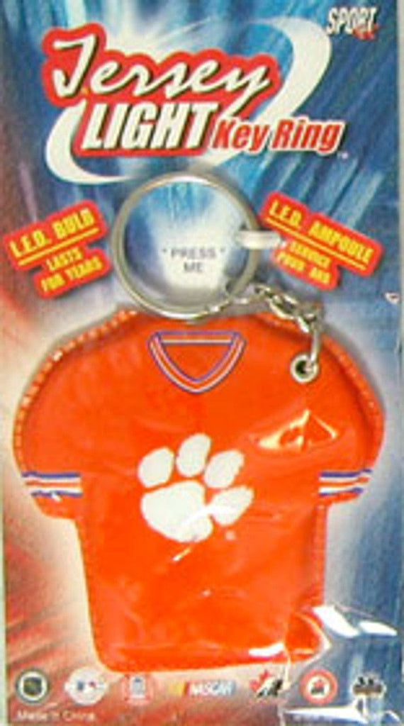Clemson Tigers Clemson Tigers Keychain Jersey Keylight CO 626551726031