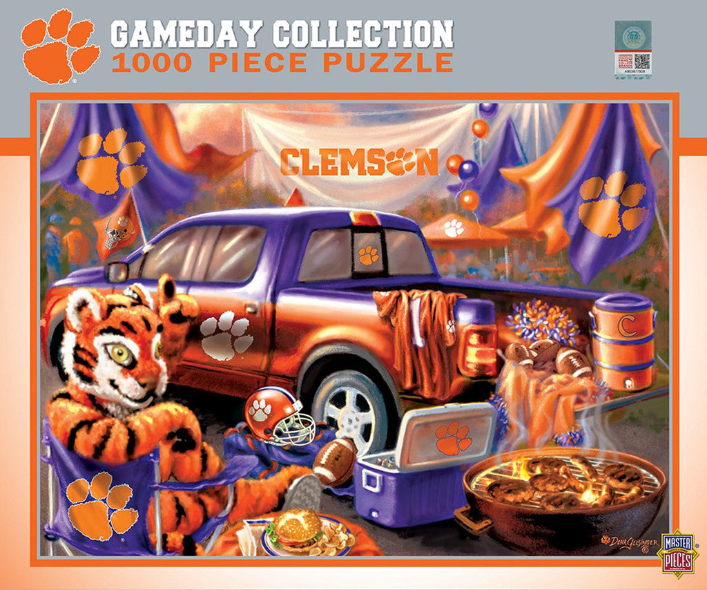 Puzzle 1000 Piece Clemson Tigers Puzzle 1000 Piece Gameday Design 705988010460