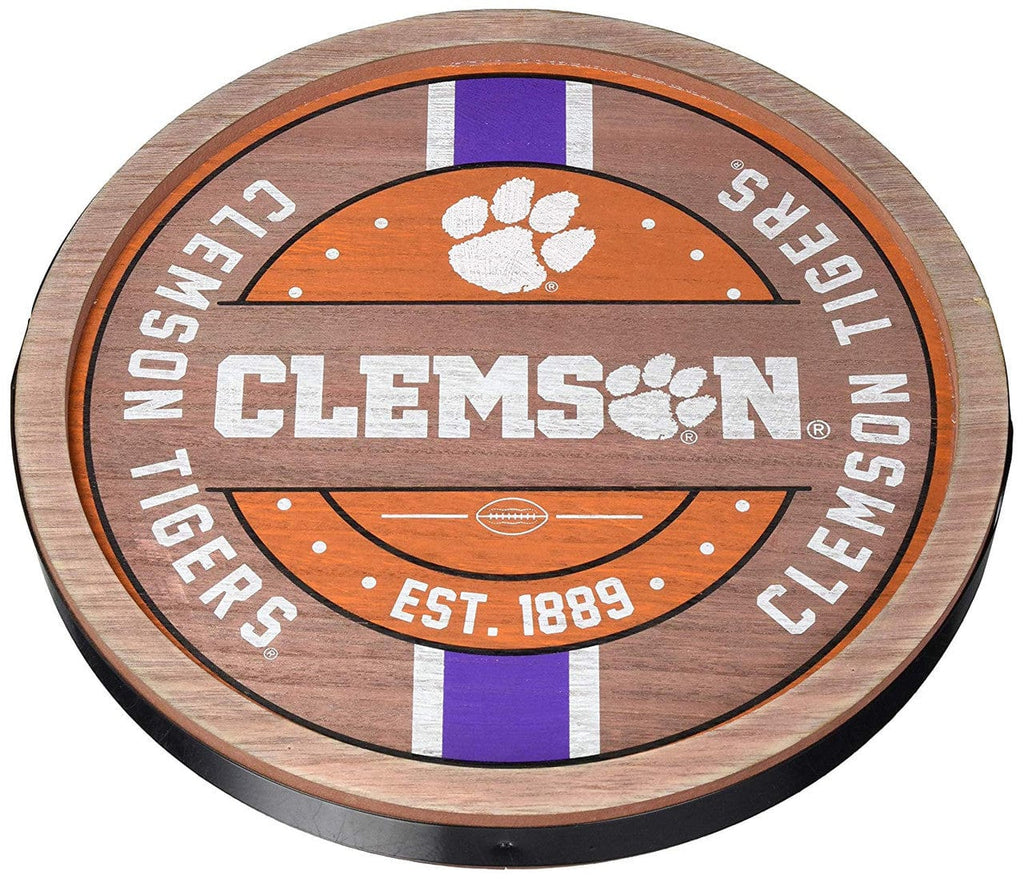 Sign Barrel Design Clemson Tigers Sign Wood Barrel Design 192797028661