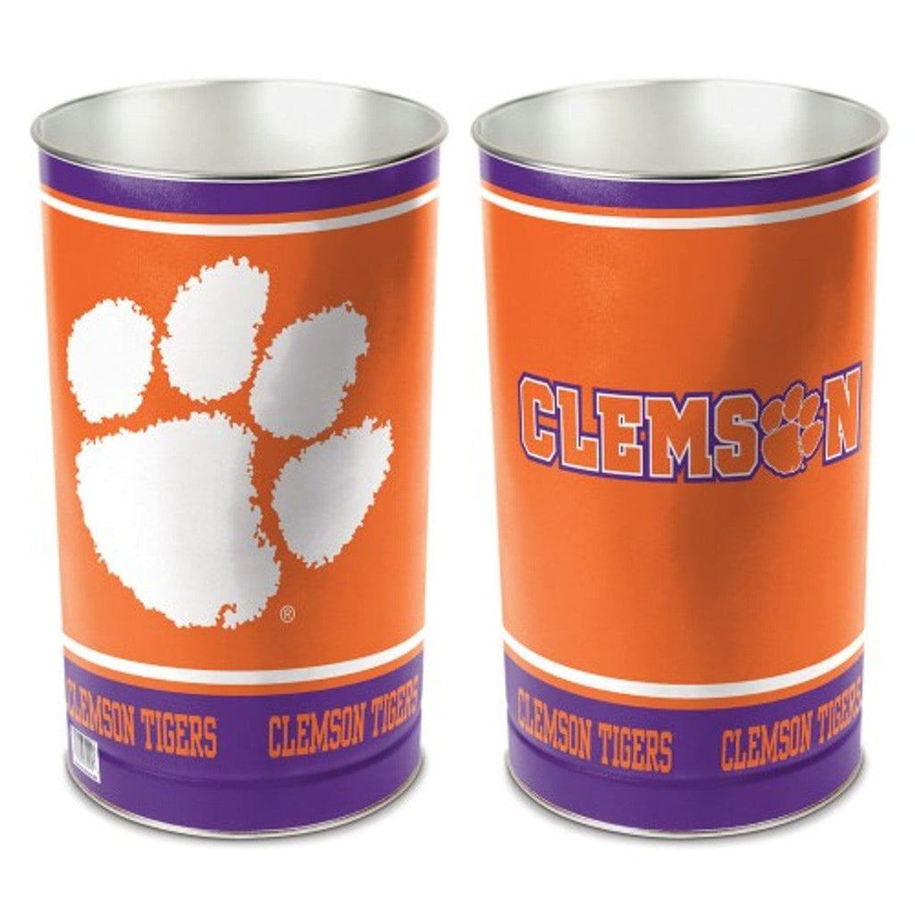 Wastebasket Clemson Tigers Wastebasket 15 Inch 010943979943