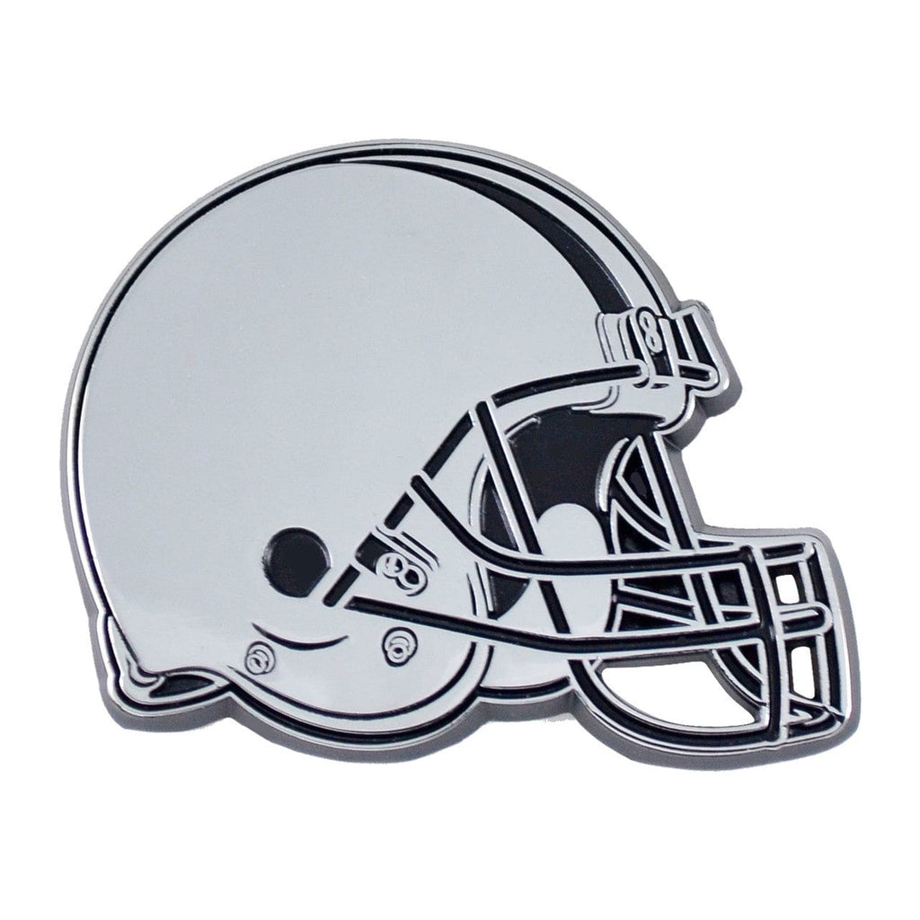 Cleveland Browns Cleveland Browns Auto Emblem Premium Metal Chrome 842281113693