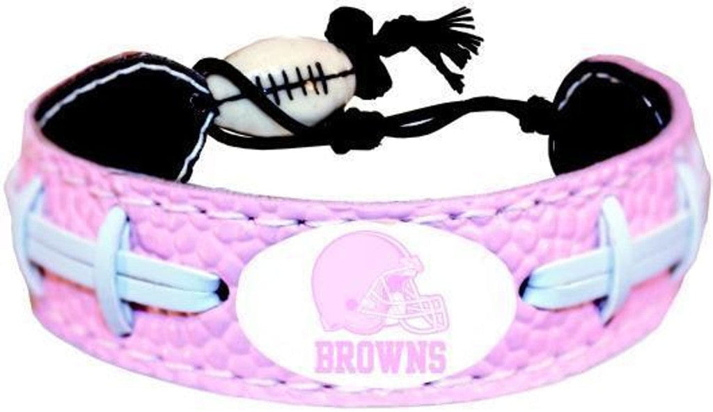Cleveland Browns Cleveland Browns Bracelet Pink Football Alternate CO 844214021730