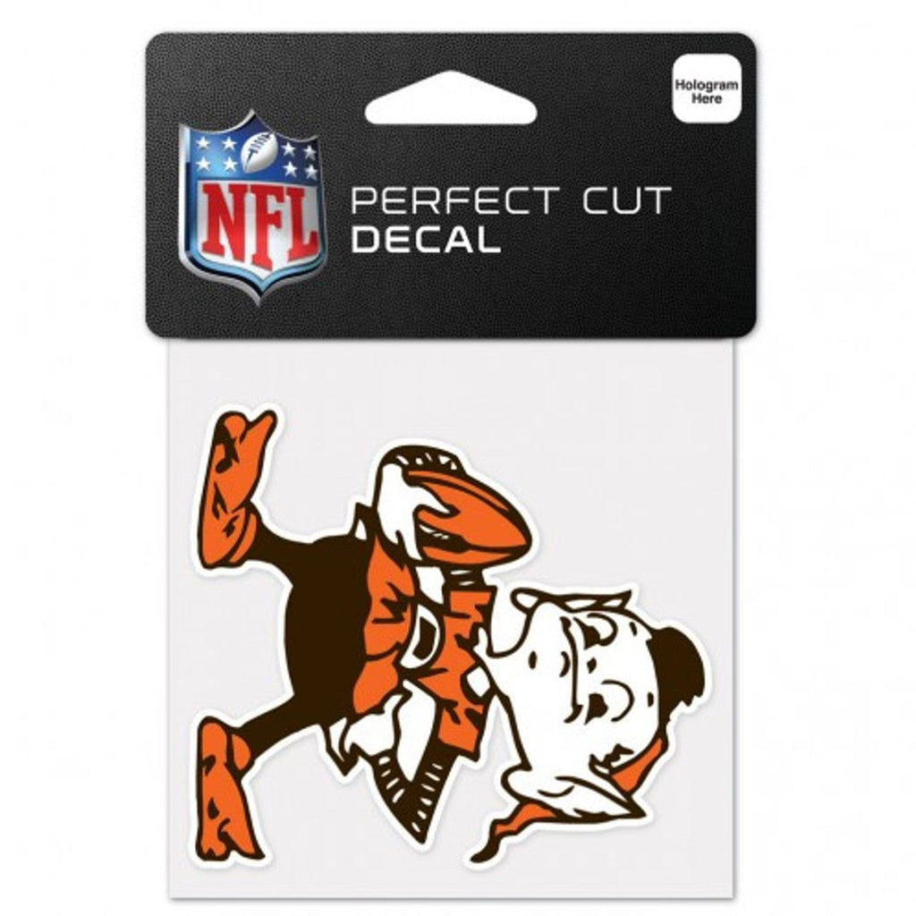 Decal 4x4 Perfect Cut Color Cleveland Browns Decal 4x4 Perfect Cut Color 032085630421