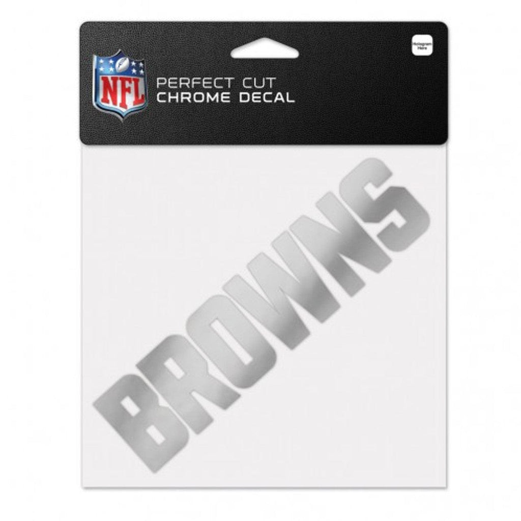 Decal 6x6 Perfect Cut Chrome Cleveland Browns Decal 6x6 Perfect Cut Chrome 032085119926