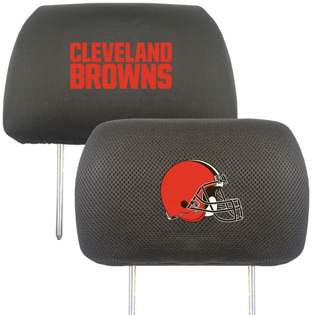 Auto Headrest Covers Cleveland Browns Headrest Covers FanMats 842989024956