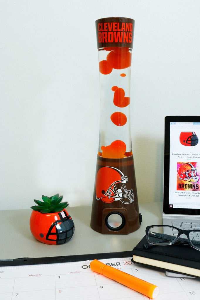 Magma Lamp-Bluetooth Speaker Cleveland Browns Magma Lamp - Bluetooth Speaker 812081033606