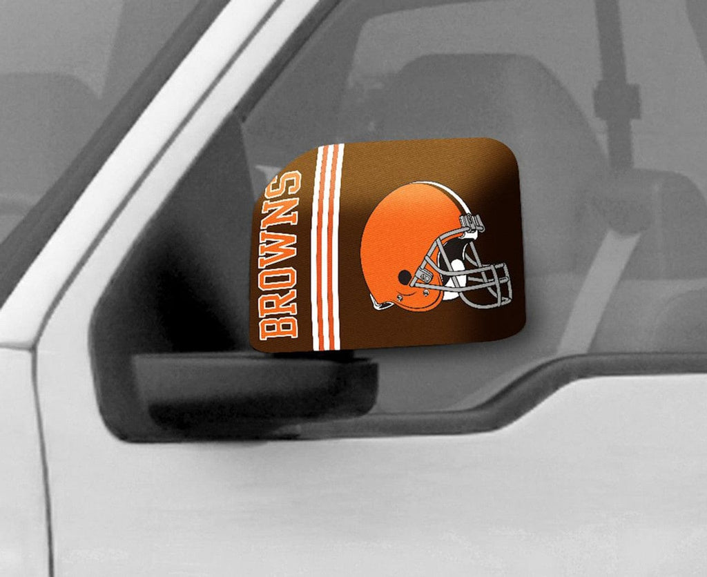 Cleveland Browns Cleveland Browns Mirror Cover Large CO 842989019815