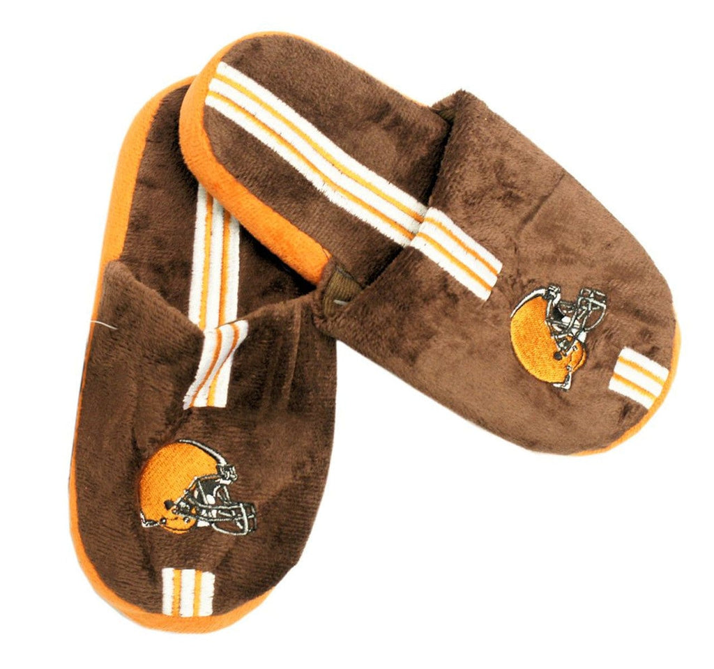 Cleveland Browns Cleveland Browns Slippers - Youth 8-16 Stripe (12 pc case) CO 884966237126