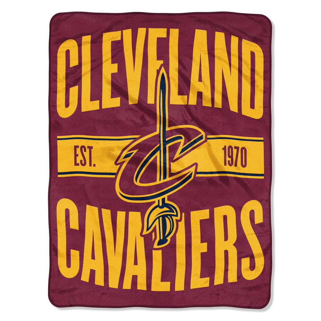 Blankets 46x60 Micro Raschel Cleveland Cavaliers Blanket 46x60 Micro Raschel Clear Out Design Rolled - Special Order 087918521520