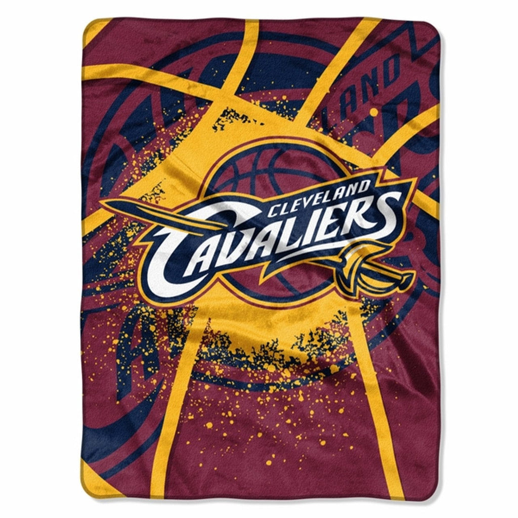 Blankets 60x80 Raschel Cleveland Cavaliers Blanket 60x80 Raschel Shadow Play Design 087918615717