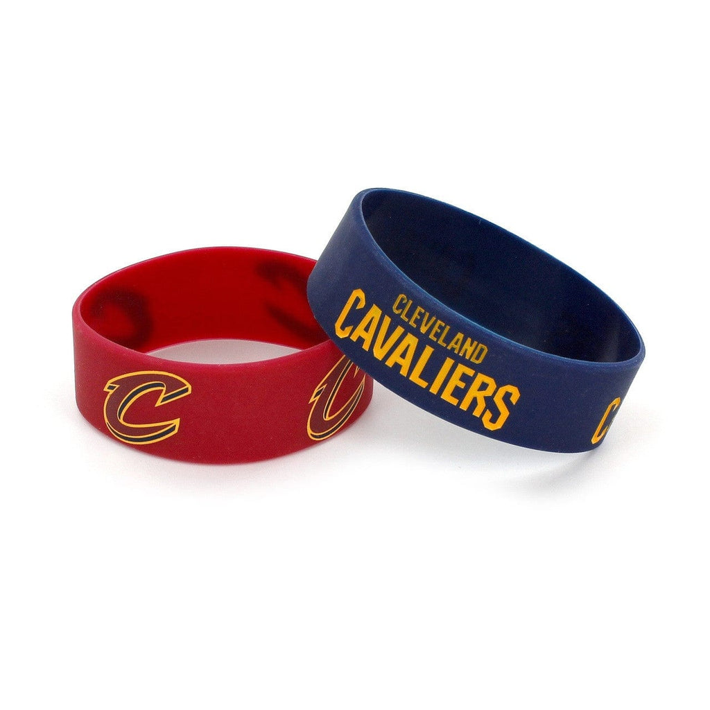 Jewelry Bracelets 2 Packs Cleveland Cavaliers Bracelets 2 Pack Wide 763264705998