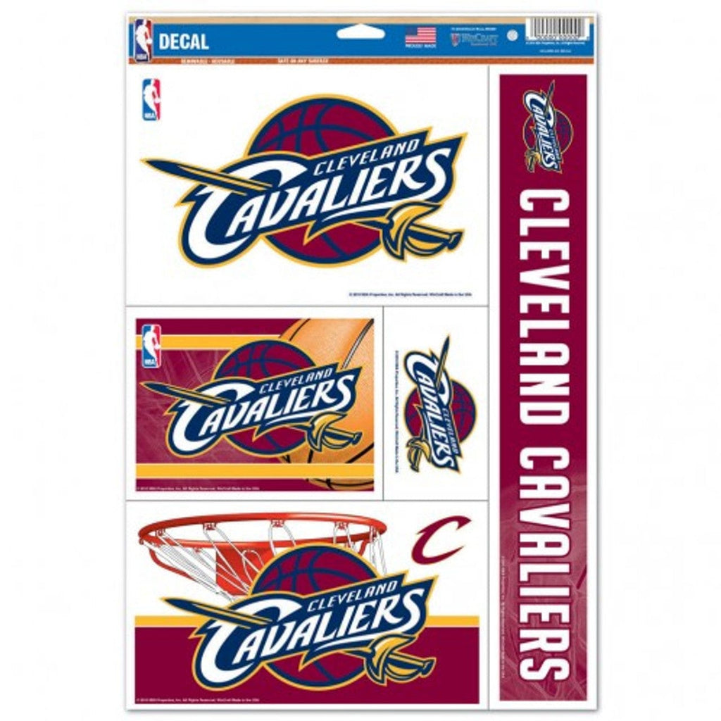 Decal 11x17 Multi Use Cleveland Cavaliers Decal 11x17 Ultra - Special Order 032085121226