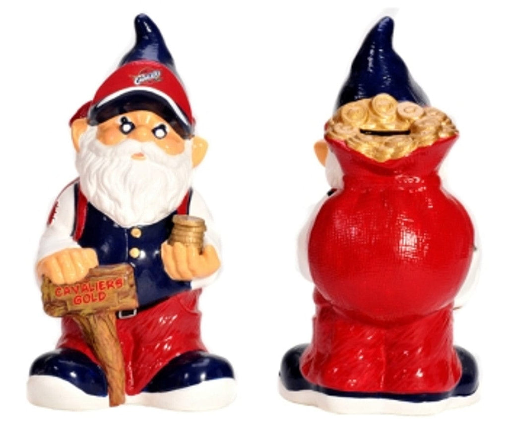 Gnome Coin Bank Cleveland Cavaliers Garden Gnome - 10" Bank 681329985423