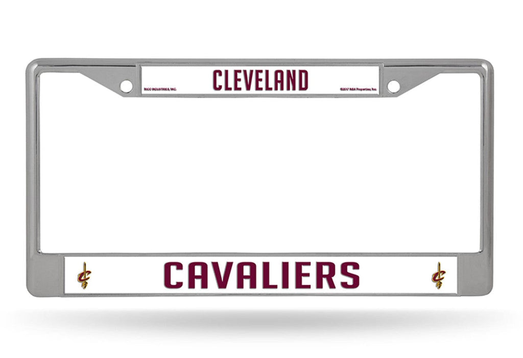 License Frame Chrome Cleveland Cavaliers License Plate Frame Chrome 767345423498