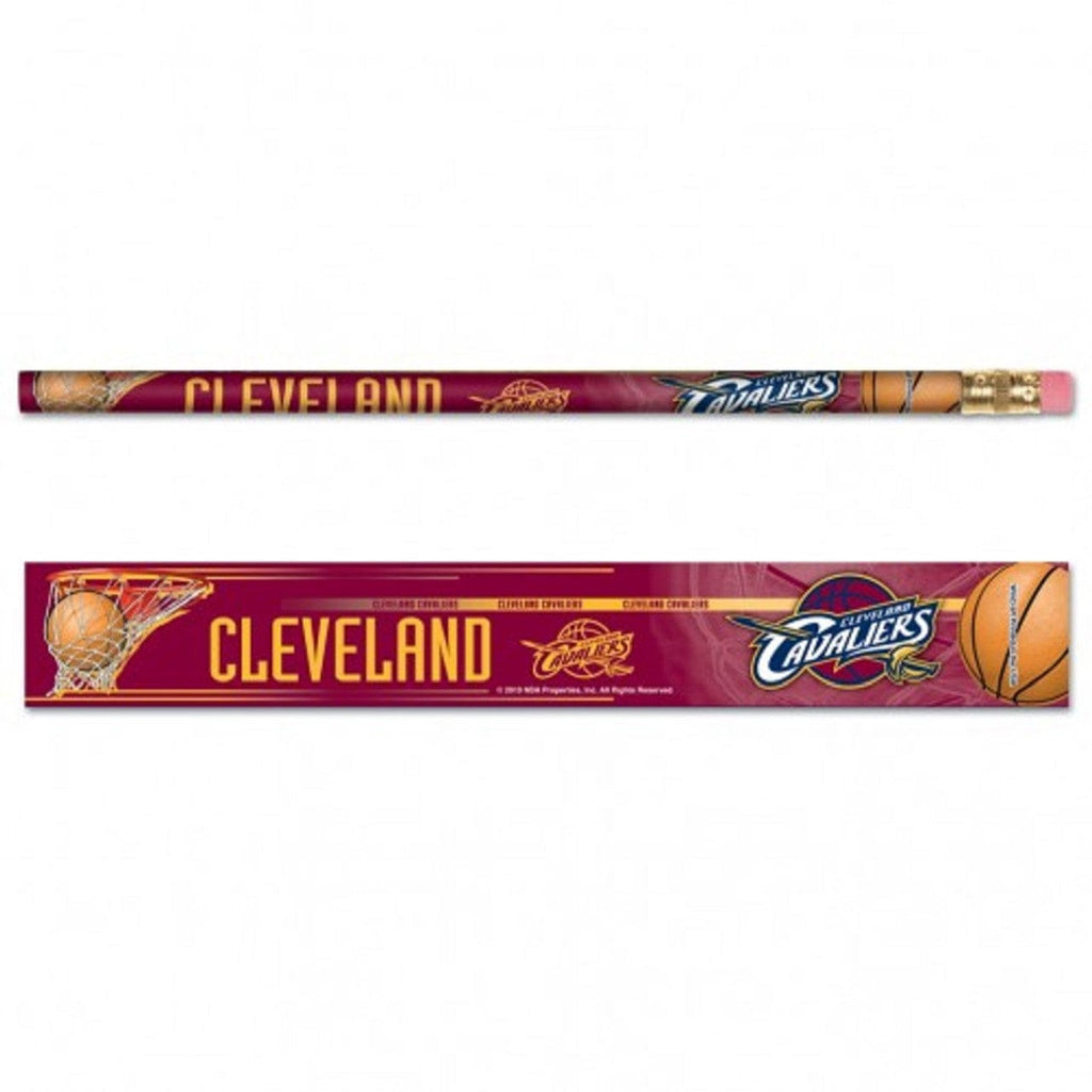 Pencil 6 Pack Cleveland Cavaliers Pencil 6 Pack 032085156174