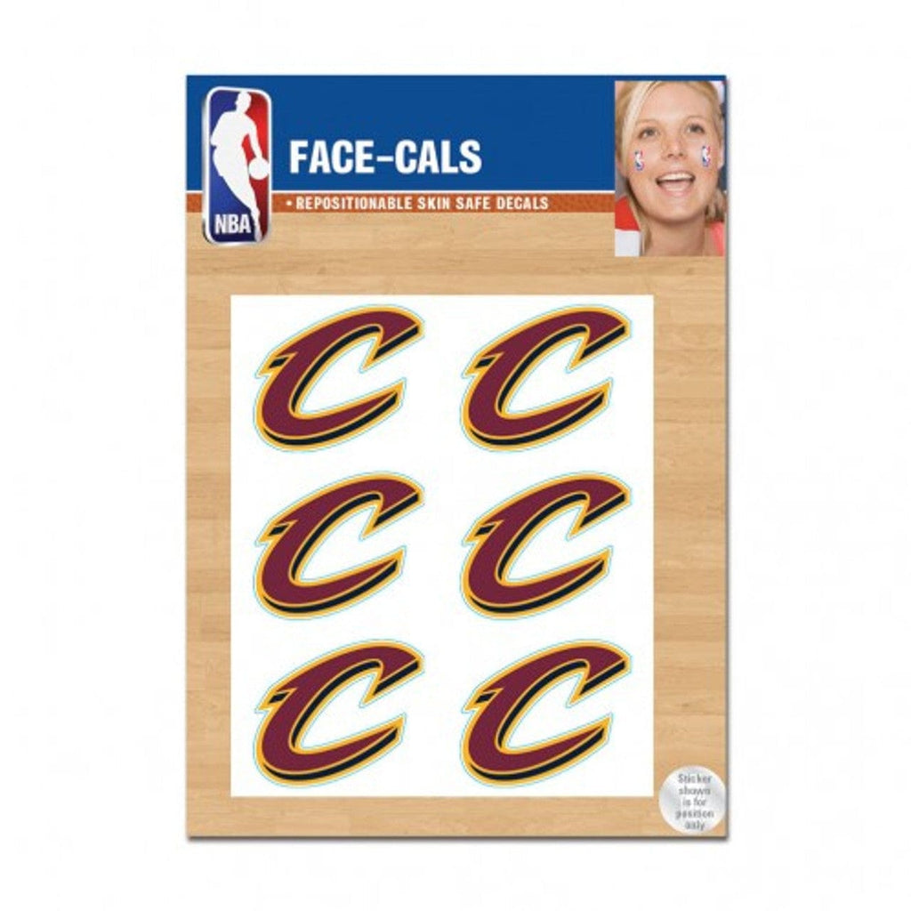 Face Cals Cleveland Cavaliers Tattoo Face Cals Special Order 614934670668