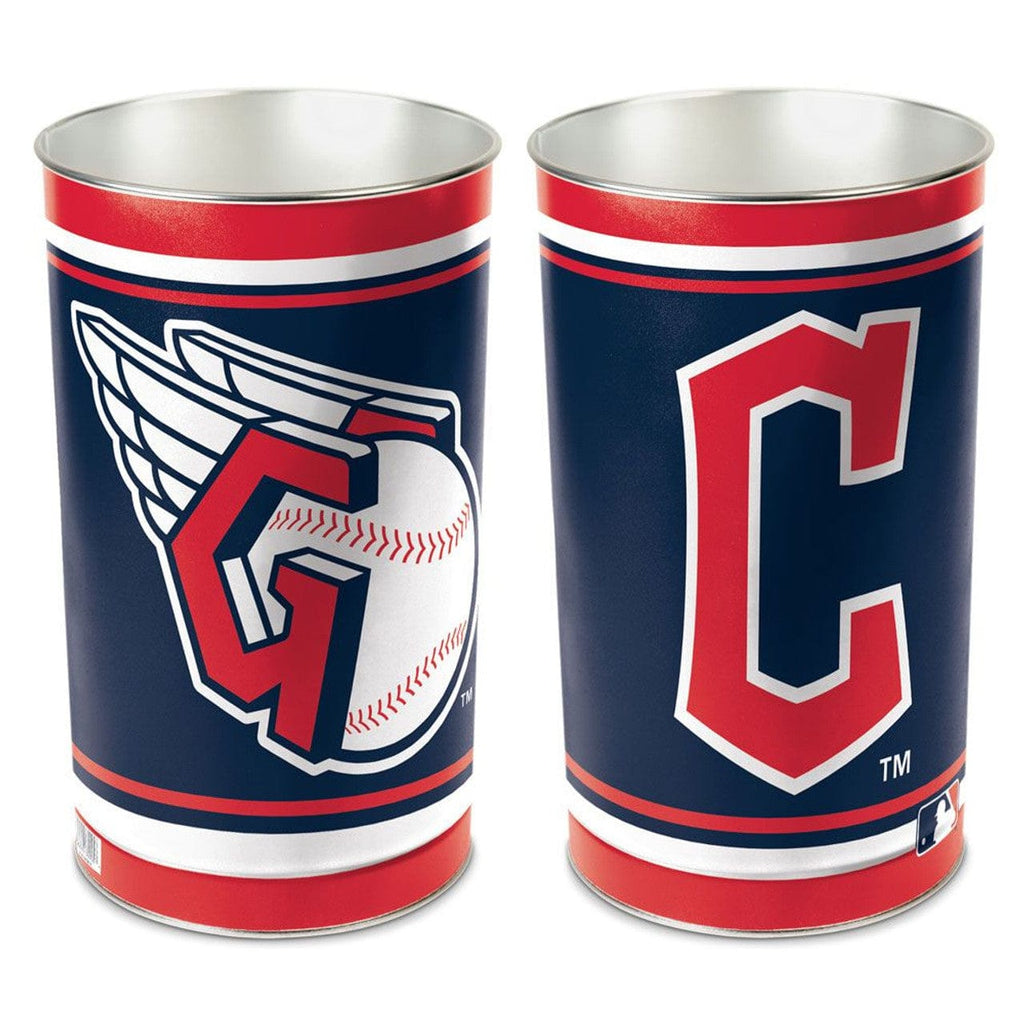 MLB Legacy Teams Cleveland Guardians Wastebasket 15 Inch 010943810352