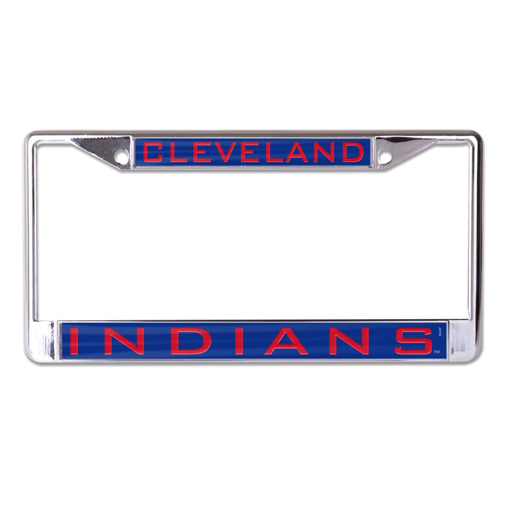 MLB Legacy Teams Cleveland Indians License Plate Frame - Inlaid - Special Order 032085487407