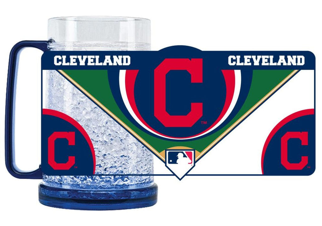 MLB Legacy Teams Cleveland Indians Mug Crystal Freezer Style 094131595054