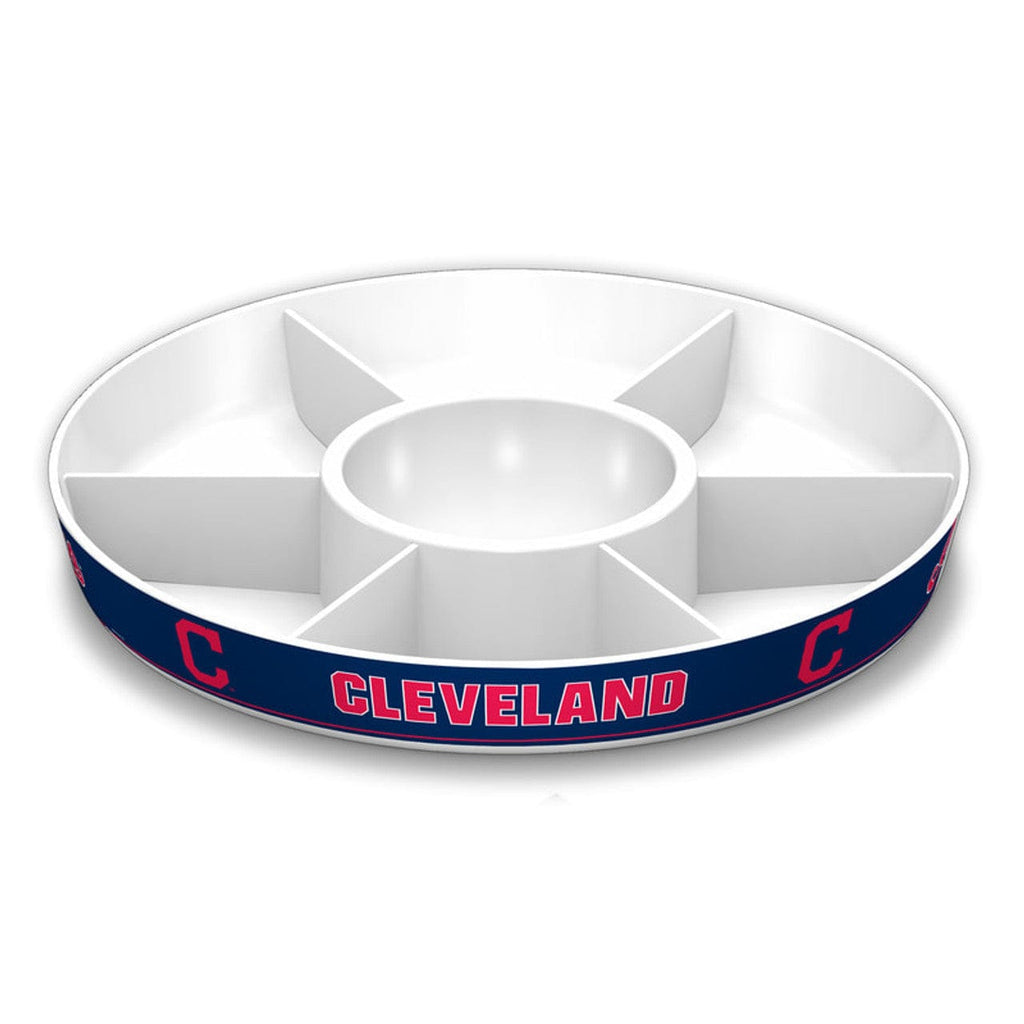 MLB Legacy Teams Cleveland Indians Party Platter CO 023245671415