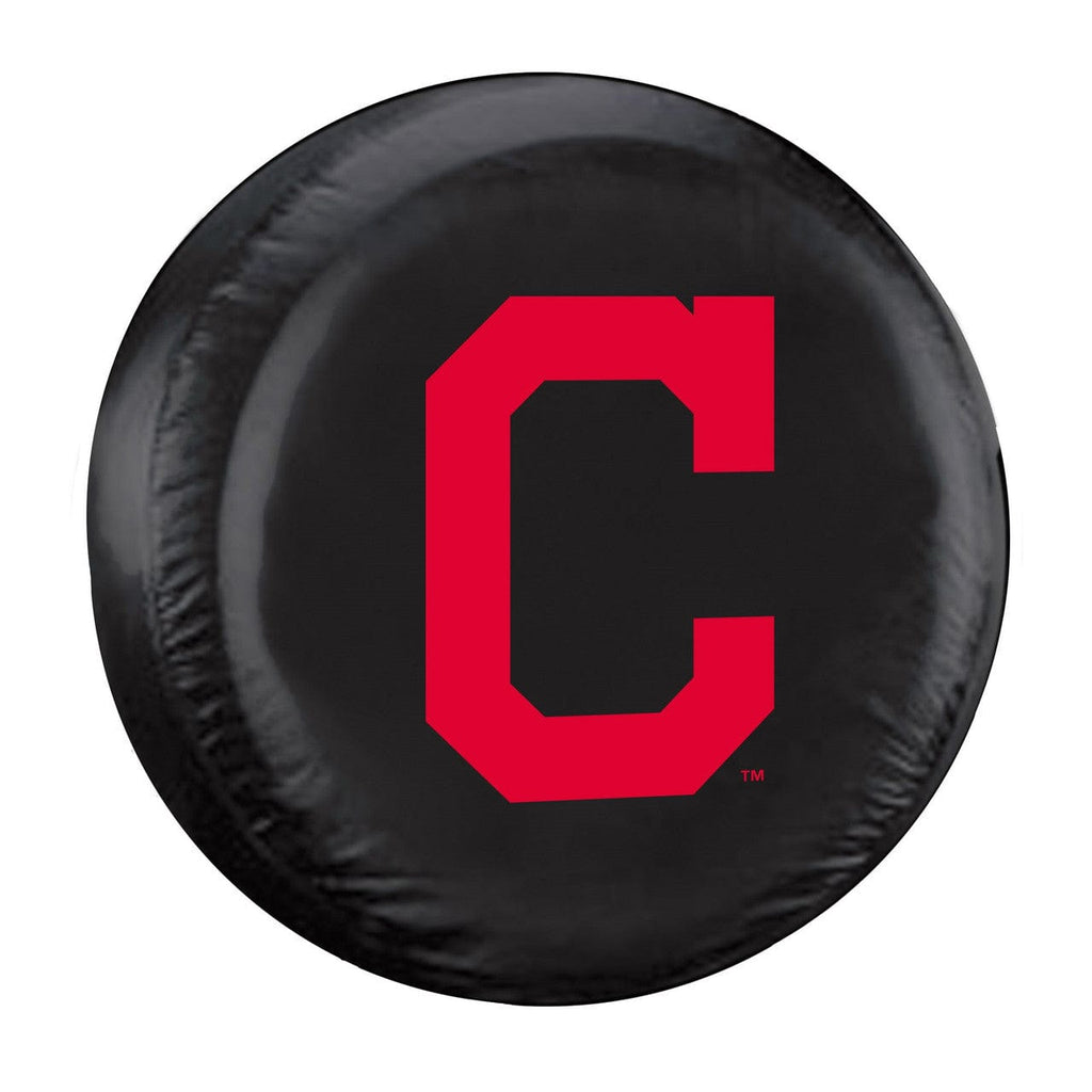 Pending Image Upload Cleveland Indians Tire Cover Standard Size Black C Logo CO 023245684415