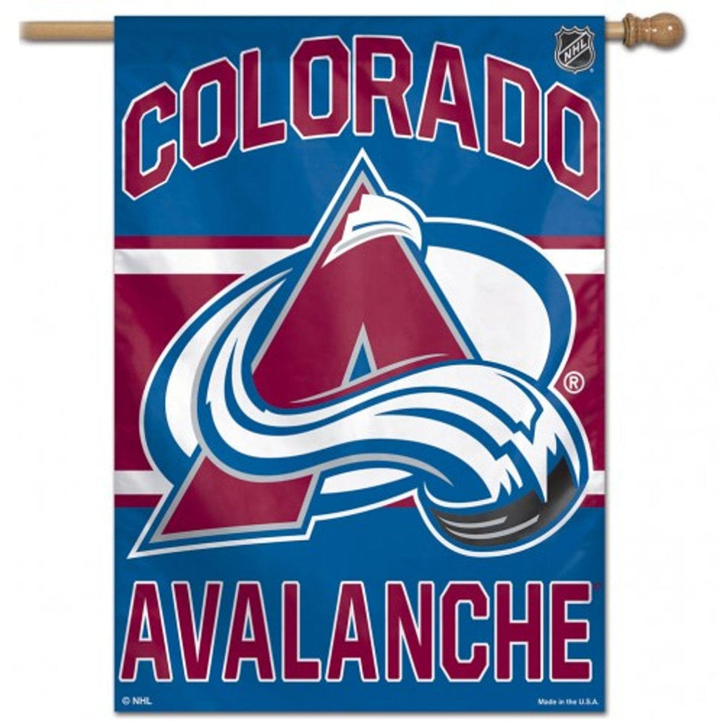 Banner 28x40 Colorado Avalanche Banner 28x40 Vertical - Special Order 032085009852